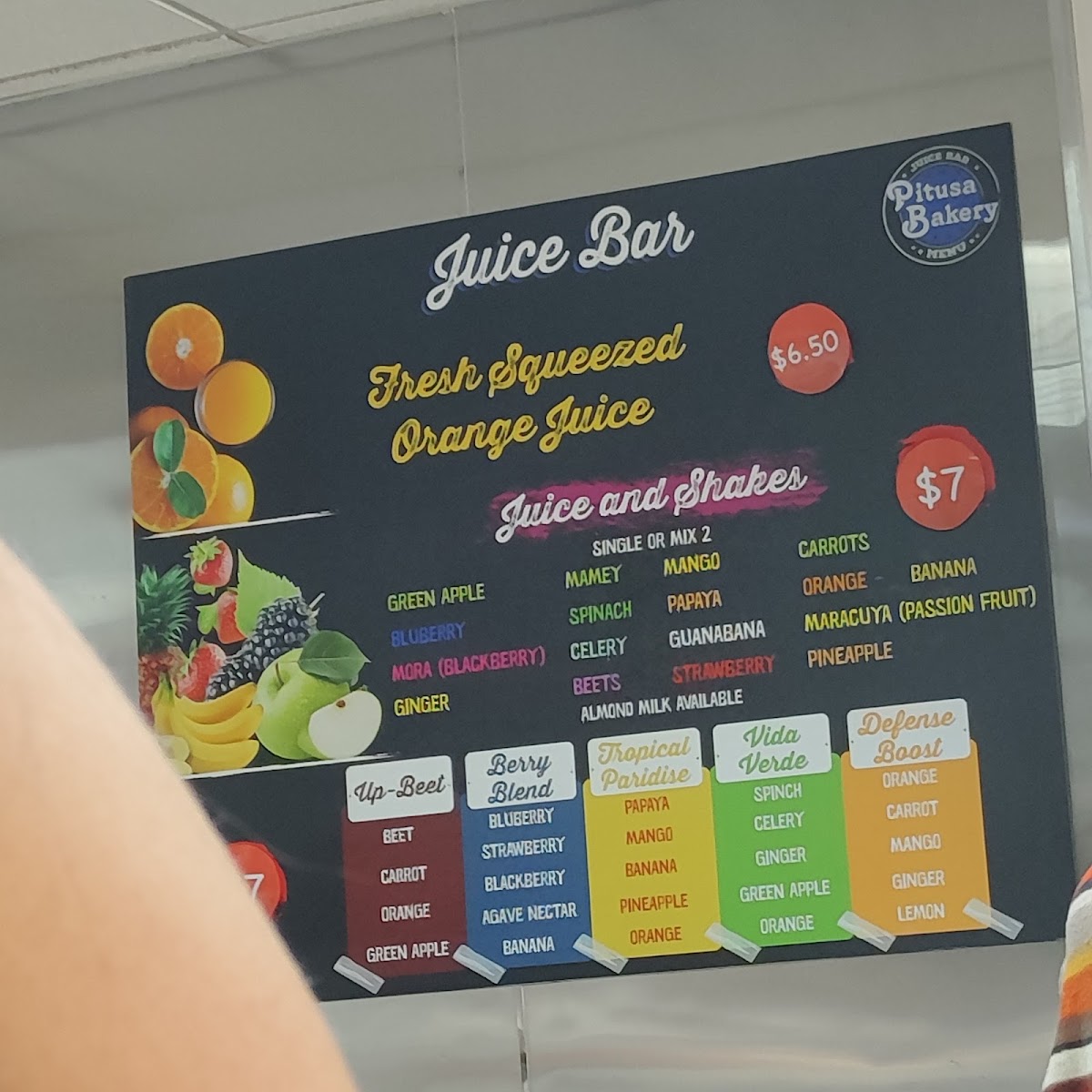 Pitusa Bakery Menu - Image 2