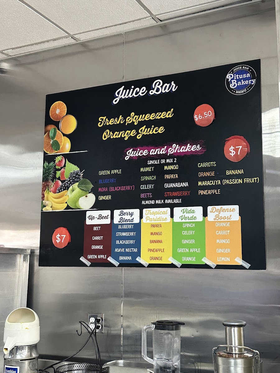 Pitusa Bakery Menu - Image 3