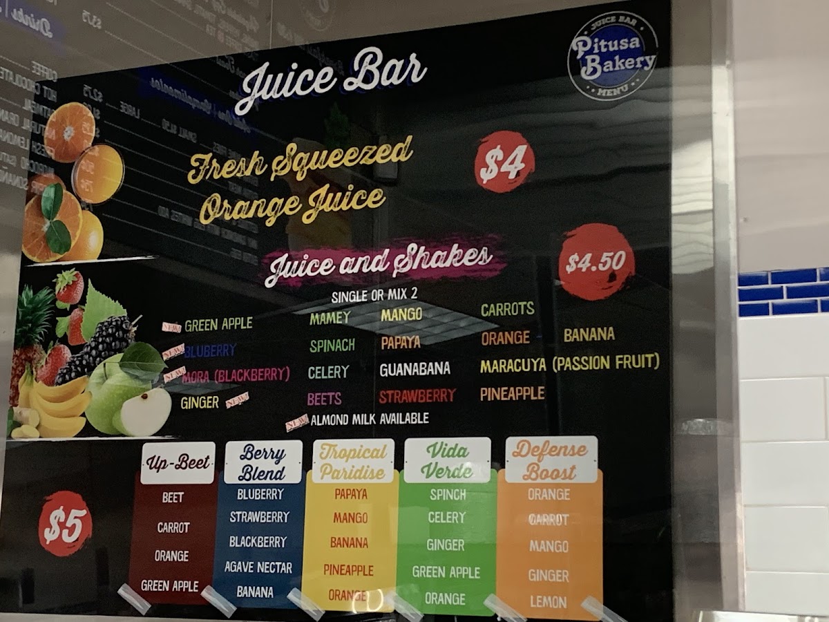 Pitusa Bakery Menu - Image 4