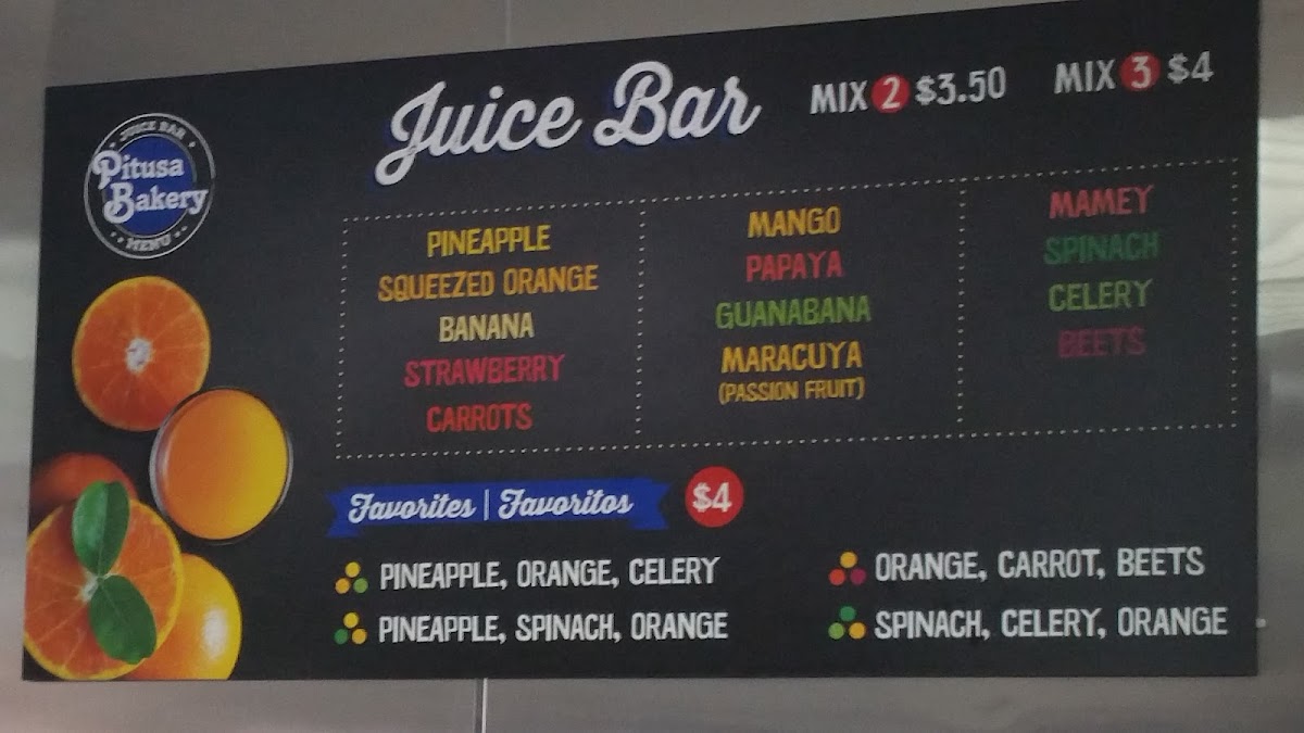 Pitusa Bakery Menu - Image 6